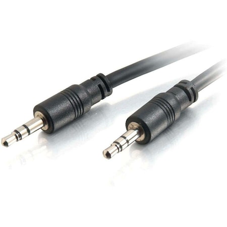 C2G 15FT 3.5MM STEREO AUDIO CABLE WITH LOW PROFILE CONNECTORS M/M - IN-WALL CMG-RATE 40106