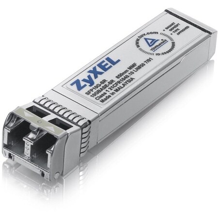 Zyxel SFP+ 10G SR - LC 850NM 300M SFP+ 10G SR MMF OPTICAL TRANSCEIVER SFP10GSR