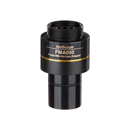 Amscope 0.5X Reduction Lens for C-mount Cameras RU050
