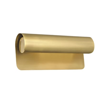 Hudson Valley Lighting Accord 1 Light Wall Sconce 5.5 In. Aged Brass 1513-AGB