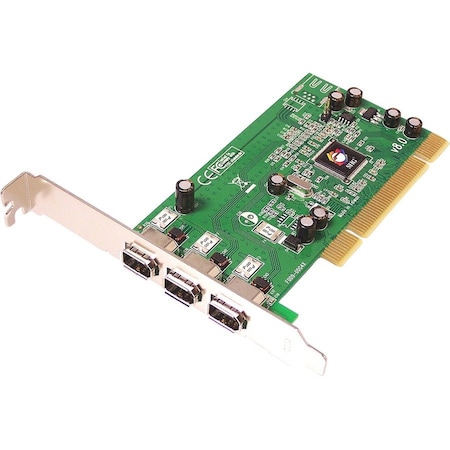 Siig 3-PORT 1394 FIREWIRE PCI ADAPTER, THREE EXTERNAL IEEE 1394 FIREWIRE PORTS SU NN-400012-S8
