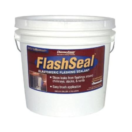 Saver Systems 1 gal FlashSeal Flexible Flashing Sealant, White 300050