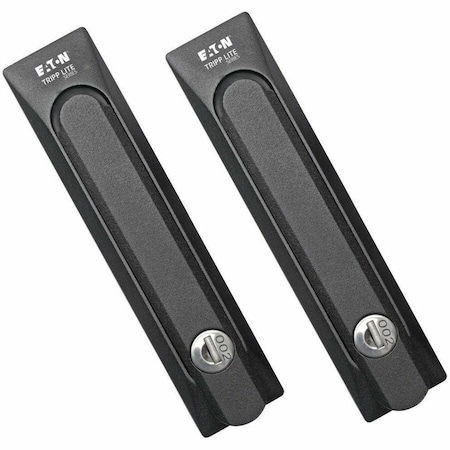 Eaton Tripp Lite Series SmartRack Replacement Lock for Server Rack Cabinets, Front and Rear Doors, 2 SRHANDLE2