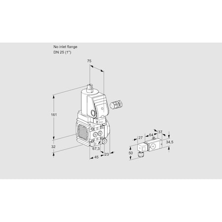 Honeywell Kromschroder VAS1-/25R/NWSR KS88015671