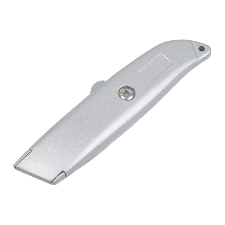 Protectionpro 6 in. Retractable Utility Knife, Silver PR2740043