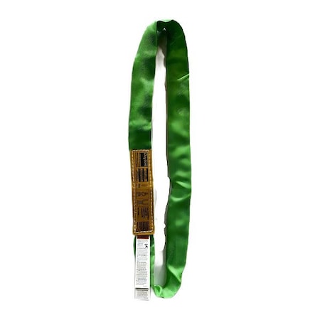 Dayton Round Sling, Green, Body 1 5/8" dia 832F08