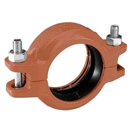 Gruvlok Clamp, DI, Grooved 5 in, Grooved 5 in 0390212769