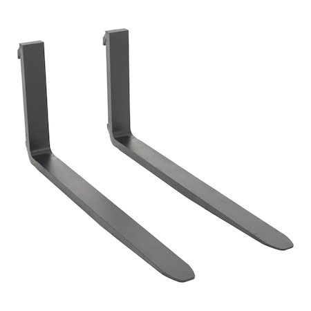 Vestil Forged Stl Forks, Carriage Pins, 5K, 48", PR F4-1.75-48-CPL