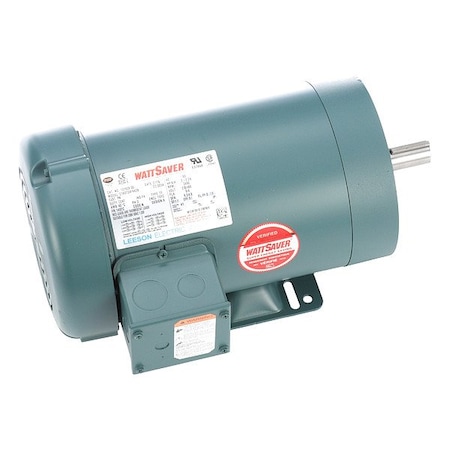Leeson Three-Phase General Purpose Motor, 3 HP, 145TC Frame, 230/460V Voltage, 3,490 Nameplate RPM 121929.00