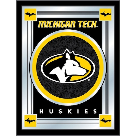 Holland Bar Stool Co Michigan Tech 17" x 22" Logo Mirror MLogoMITech