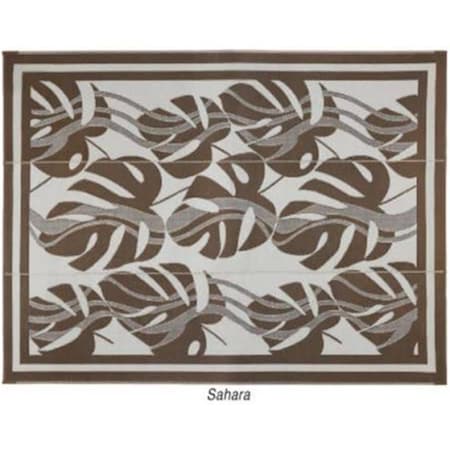 Solid Storage Supplies 48933 9 x 12 in. Sahara Pattern Design Camping Mat, Brown SO794469