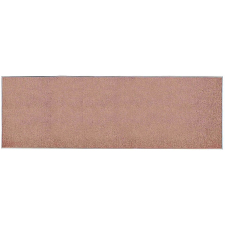 Aarco Designer ''Pumice'' Fabric Bulletin Board w/ a Clear Satin Anodized Aluminum Frame, 48''Hx144''W DF48144022