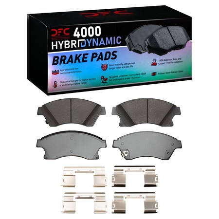 Dfc 4000 HybriDynamic, Disc Brake Pad Set,  4000-1522-01