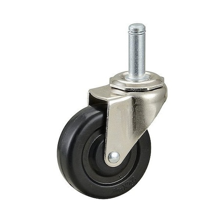 Zoro Select Stem Caster, 2-1/2" Wheel Dia., 75 lb. 429H10