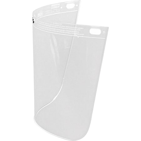 Fibre-Metal By Honeywell Universal Fit Propionate Safety Visor, Clear, .060" Thickness 4118CL