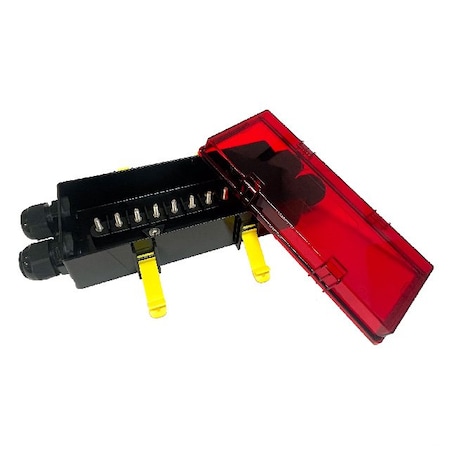 Optifuse IPX5 10-Way Junction Box, 30A/pole TJB-10P