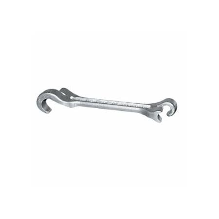Petol Titan Valve Wheel Wrench, Double-End, Forged Alloy Steel, 8 in OAL, 1/2 in and 21/32 in Openings 306-VW0