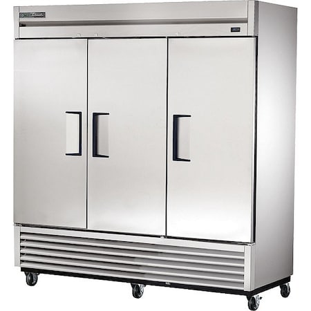 True Freezer, Triple Solid Door, 72 Cu. Ft. T-72F-HC