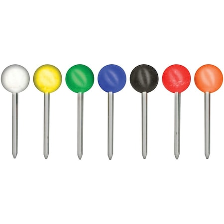Advantus Maptack, Standard Assorted, PK100 MTA