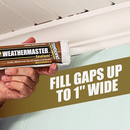 Titebond WeatherMaster 10 Oz. Polymer Sealant Translucent 44011