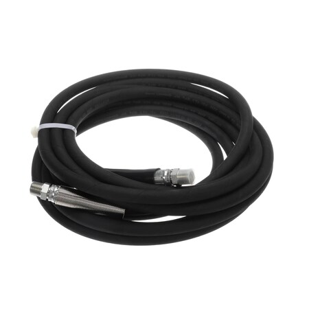 T&S Brass TandS Brass Hose, Black, 3/8in x 25', Medium Pressure 5HR-2HSE-25