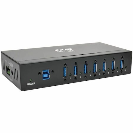 Tripp Lite 7-PORT INDUSTRIAL USB 3.0 SUPERSPEED HUB 15KV ESD IMMUNITY METAL U360-007-IND