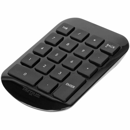 Targus Targus Wireless Numeric Keypad - USB - Black, Gray AKP11US