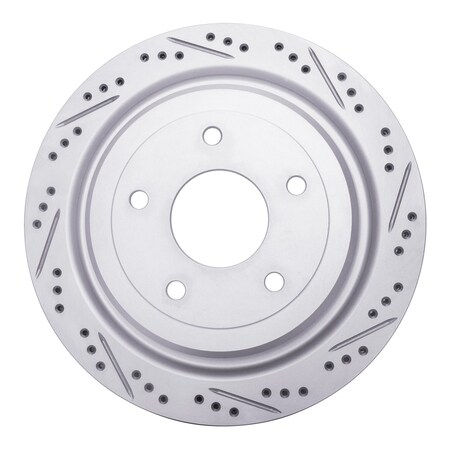 Dynamic Friction Co DFC Geoperformance Rotor - Drilled and Slotted 830-46009R