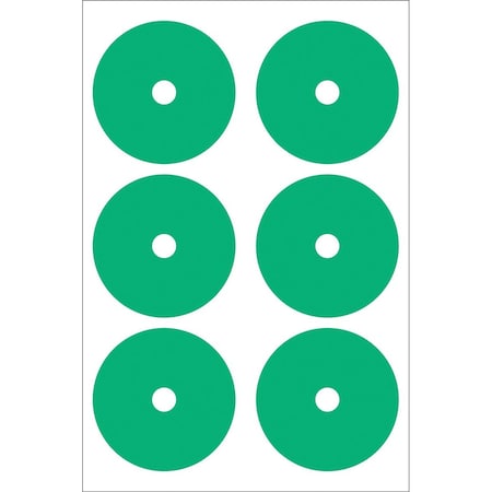 Accuform GAUGE MARKING DECALS 3 12 COLOR GML111GN