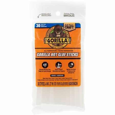 Gorilla Glue Glue Stick, clear, Can 3023003