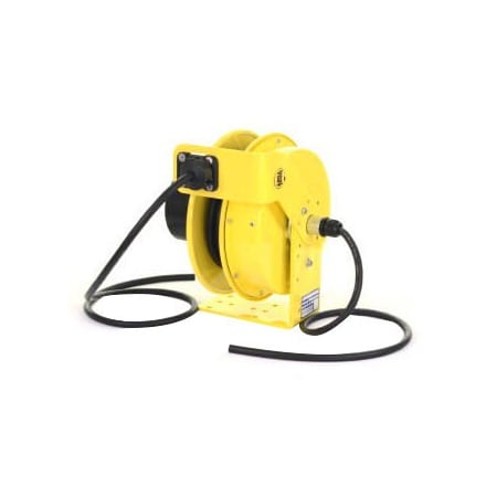Kh Industries Retractable Cord Reel, 10 Amp, 70ft 16/3 Soow, Blunt Cut RTFB3L-WW-B16O