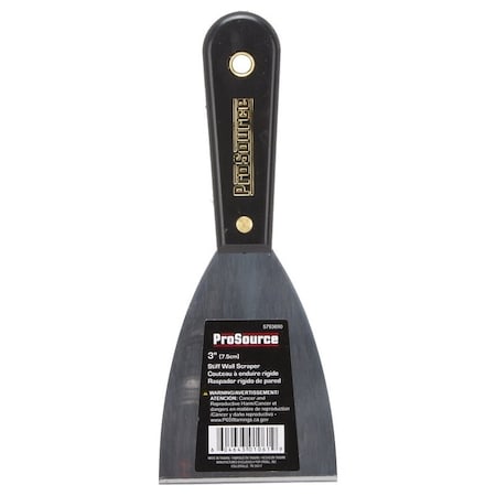 Prosource Wall Scraper, 3 in W Blade, HCS Stiff Blade 1061