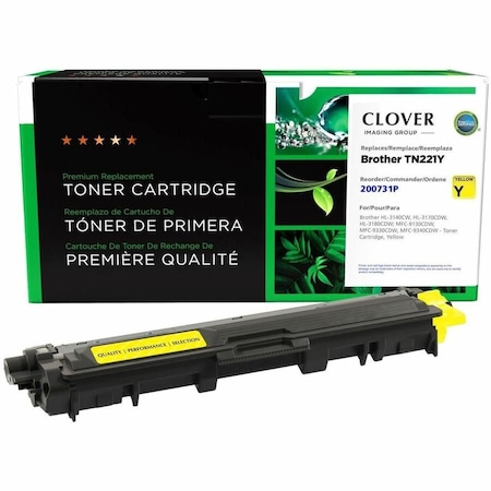 Clover Imaging Group Imaging Remanufactured Yellow Toner Cartridge 200731P