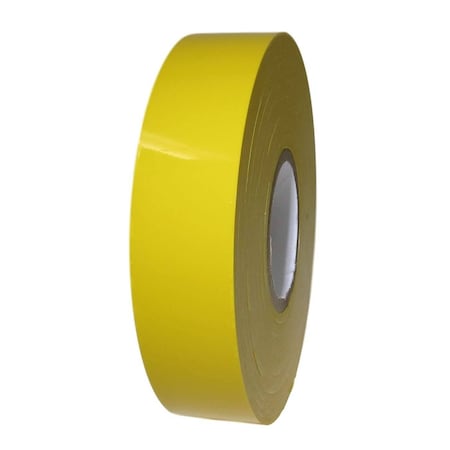 Wod Tape Tape Harness, PVC, Yellow, 3/4 inch (18mm) W., 4 Mil Thickness, 160 PK WOD VDTY4-00750-160-76-YEL