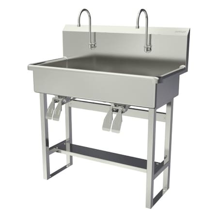 Sani-Lav Wash Station, 40"x20"x45", SS 54FK2.5