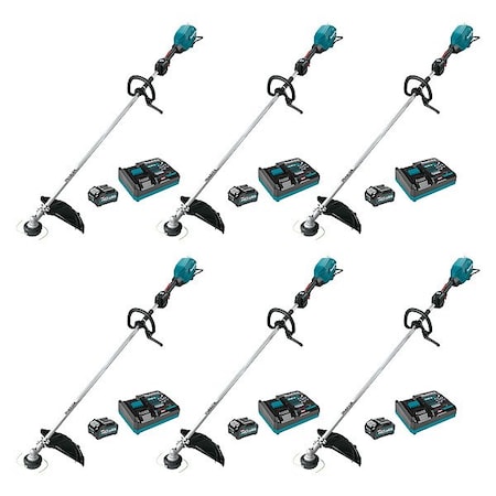 Makita Xgt Bl 17" String Trimmer Kit, 40V GRU03M1-6
