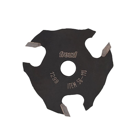 Diablo Slotting Cutter, 3/16 in Dia Cutter, 1/2 in Dia Shank, 2-Cutter, Carbide 56-110