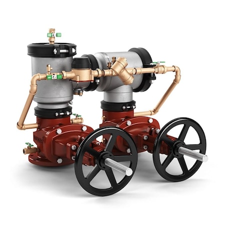 Wilkins 8in 450 DCDA SS Body CU Ft Mtr OSY Gates Flng X Flng 8-450STDACFM