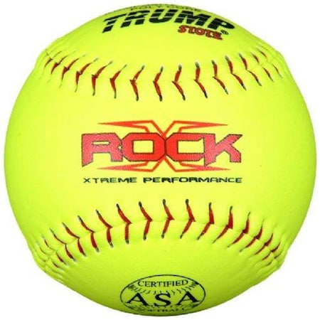Hands On Trump X-ROCK-ASA-Y-2 T Series 12 in. 44-375 ASA Composite Leather Softball HA3767666