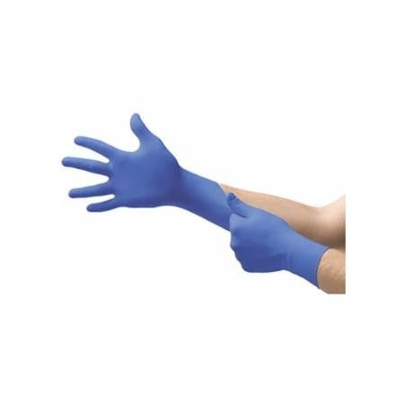 Ansell Cobalt N19 Nitrile Powder-Free Disposable Gloves, Textured, 3.9 mil Palm/4.3 mil Finger, 1000PK 748-N192
