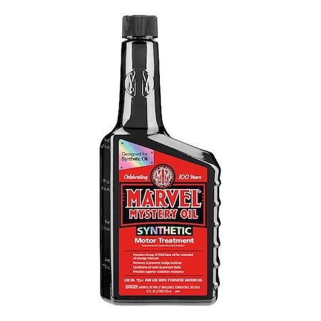 Marvel Mystery Oil Oil Synthetic Motor Treatment, Clear Red 53835