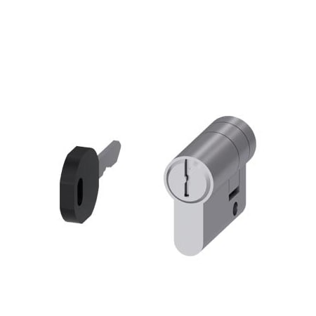 Siemens ALPHA 40 mm profile semicylinder with E012 lock and 2x keys for 8GK9560-0KK07