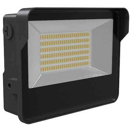 Sunlite Black LED Outdoor Wall Mount Power & Color Selectable Dimmable Photocell Flood Light Fixture 85547-SU