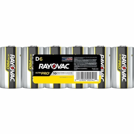 Rayovac "D" Alkaline Battery Al-D E302363900