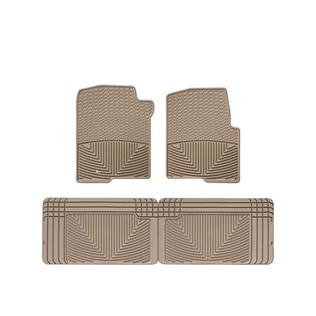 Weathertech Tan, Front and Rear All Weather Floor Mats W42TN-W25TN