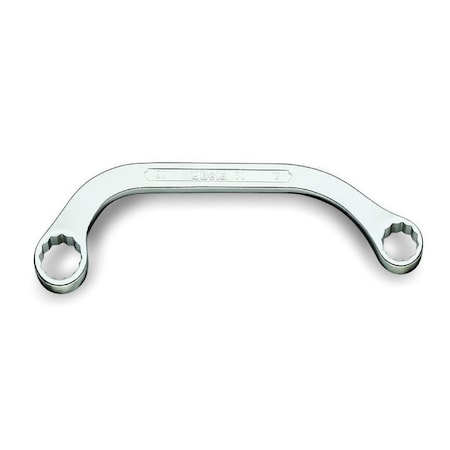 Beta 83 Series 12-Point, Double End, Half Moon-Shaped Box End Obstruction Wrench, 7/16 x 1/2 83AS 7/16X1/2