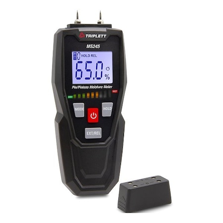 Triplett Pin Pinless Moisture Meter MS245