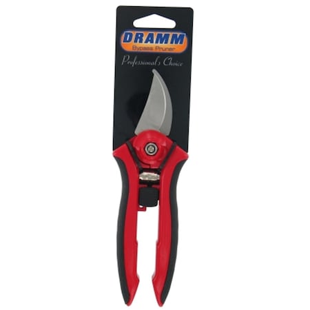 Dramm Red Bypass Pruner With Stainless Steel Blade 60-18041