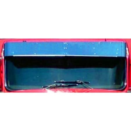Replacement For Kenworth W900L Aerocab Year 2006 12 In 304 Stainless Steel Blank Drop Visor