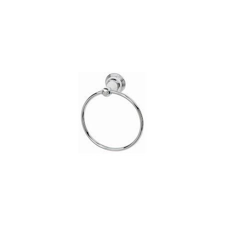 Homewerks Worldwide-Import Vintage Towel Ring, Chrome 231188